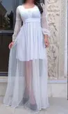 قیمت لباس مجلسی و شب ماکسی مدل ثمین 1