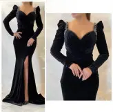 لباس مجلسی و شب ماکسی مدل نورا2