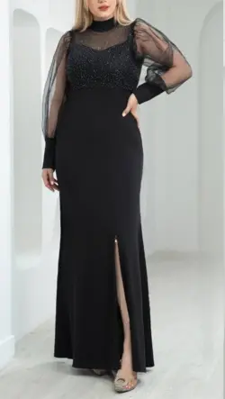 لباس زنانه مجلسی و شب ماکسی مدل بارانک