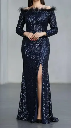 لباس مجلسی و شب ماکسی مدل امیلیا