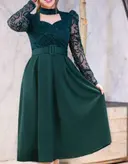 لباس مجلسی و شب کوتاه زنانه مدل آلار