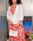 کت سارافن مجلسی سایز بزرگ مدل 3098