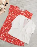 کت سارافن مجلسی سایز بزرگ مدل 3098