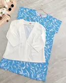 کت سارافن مجلسی سایز بزرگ مدل 3098