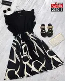 تونیک مجلسی یقه دلبری بیگ سایز کد 2370