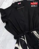 تونیک مجلسی یقه دلبری بیگ سایز کد 2370