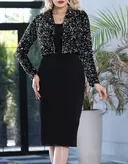 کت سارافن مجلسی زنانه شیک مدل آنجلا