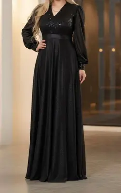 لباس مجلسی و شب ماکسی مدل رزان