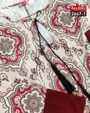 پیراهن آستین دار مجلسی سایز بزرگ کد 2667