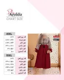 پیراهن آستین دار مجلسی سایز بزرگ کد 2667