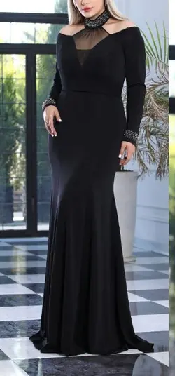 لباس مجلسی زنانه و شب ماکسی مدل ماریا 6