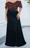 لباس مجلسی و شب ماکسی مدل یازگل