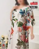 پیراهن ساحلی مانتو سایز بزرگ کد 2644/1