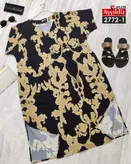 پیراهن مجلسی زنانه سایز بزرگ کد 2772/1