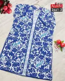 مانتو جلو باز بغل چاکدار زنانه سایز بزرگ کد 2661