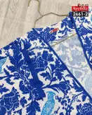 مانتو جلو باز بغل چاکدار زنانه سایز بزرگ کد 2661