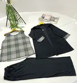 ست مجلسی سه تکه زنانه سایزبزرگ کد 11908