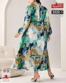 پیراهن مجلسی زنانه بیگ سایز کد 2522