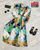 پیراهن مجلسی زنانه بیگ سایز کد 2522