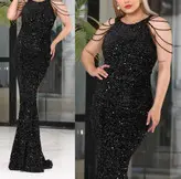 لباس مجلسی و شب ماکسی مدل مروارید2