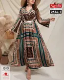 پیراهن مجلسی زنانه سایز بزرگ کد 2516