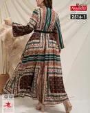 پیراهن مجلسی زنانه سایز بزرگ کد 2516