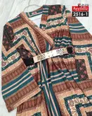 پیراهن مجلسی زنانه سایز بزرگ کد 2516