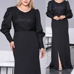 لباس مجلسی شب و ماکسی زنانه مدل نلین