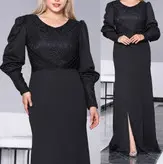 لباس مجلسی شب و ماکسی زنانه مدل نلین