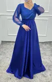لباس مجلسی و شب ماکسی مدل سولینا