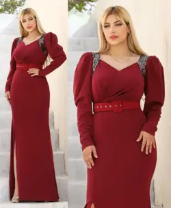 لباس مجلسی و شب ماکسی مدل رسپینا