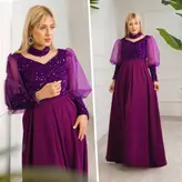 لباس مجلسی و شب ماکسی مدل سابین