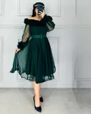 لباس مجلسی و شب کوتاه مدل عسل