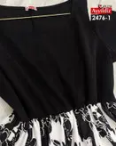 پیراهن مدل سرشانه باز بیگ سایز کد 2476