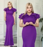 لباس مجلسی و شب ماکسی مدل حلزونی