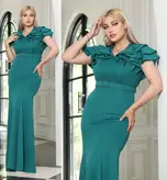 لباس مجلسی و شب ماکسی مدل حلزونی