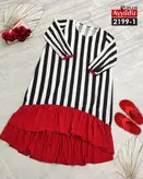 پیراهن راحت و ازاد زنانه سایز بزرگ کد 2199