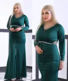 لباس مجلسی و شب ماکسی مدل دلنیکا