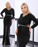 لباس مجلسی و شب ماکسی مدل دلنیکا