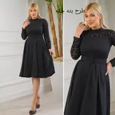 لباس مجلسی و عروسکی کوتاه مدل رزالین