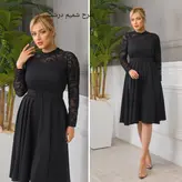 لباس مجلسی و عروسکی کوتاه مدل رزالین