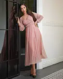 لباس مجلسی و شب ماکسی مدل ساره