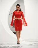 لباس مجلسی و شب کوتاه مدل فرگل