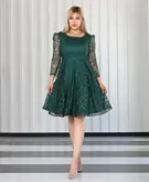 لباس مجلسی و شب کوتاه مدل آوا