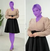 لباس مجلسی و شب عروسکی مدل توتیا