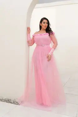 لباس مجلسی و شب ماکسی مدل کلارا