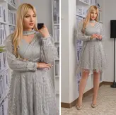 لباس مجلسی و شب کوتاه مدل تینا