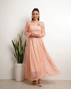 لباس مجلسی و شب ماکسی مدل نورا