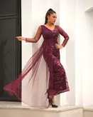 لباس مجلسی و شب ماکسی مدل راز