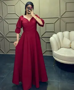 لباس مجلسی و شب ماکسی مدل لاله1